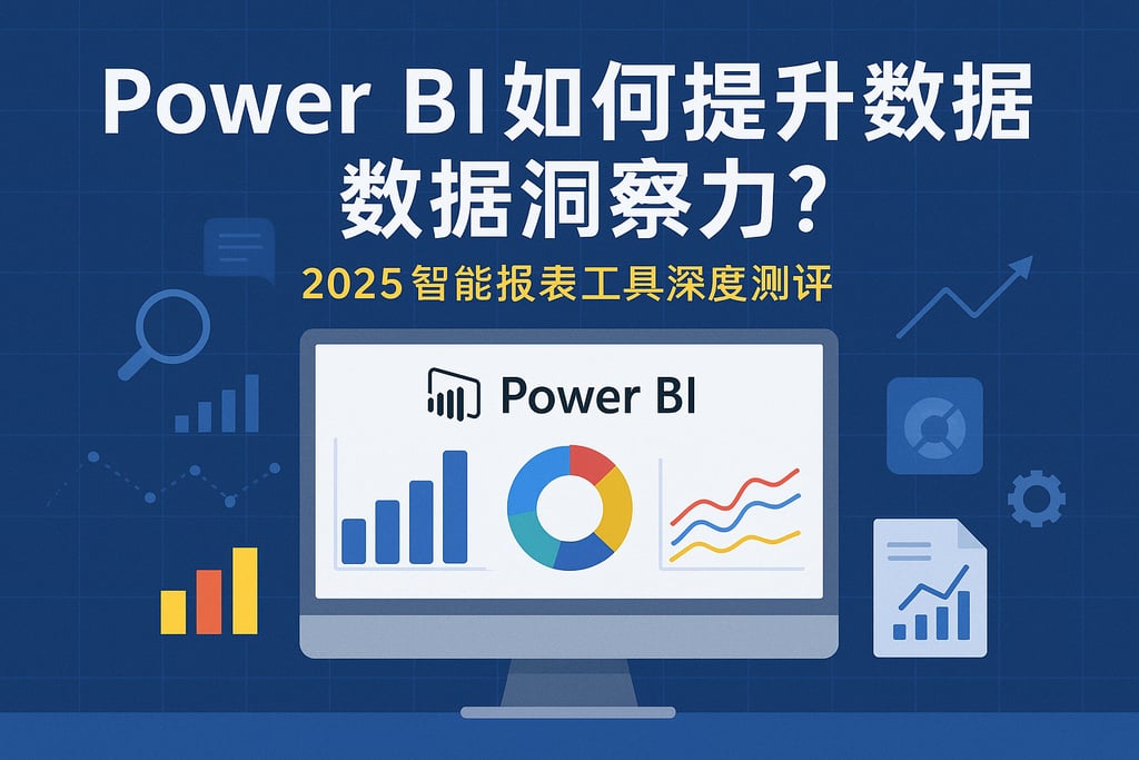 Power BI如何提升数据洞察力？2025智能报表工具深度测评